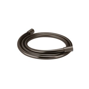 Flexible de douche Herzbach Living Spa PVD 125 cm 21.925300.1.40 avec embout pivotant, acier noir