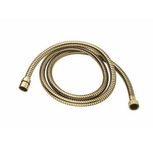 Herzbach LIVING SPA metal flex shower hose 125 cm 21.926300.1.41 Brass Steel, 1250 mm, metal agraff