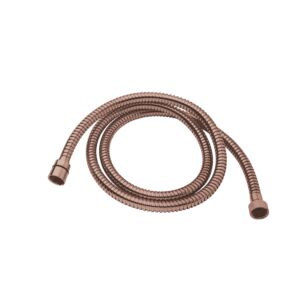 Herzbach LIVING SPA metal flex shower hose 150 cm 21.936300.1.39 Copper Steel, 1500 mm, metal agraff