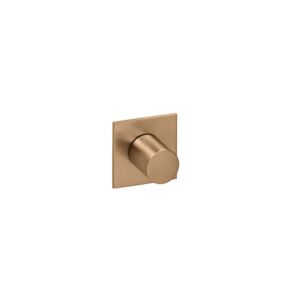 Herzbach Logic XL 21.958750.2.39 Cuivre Acier, pour module d&#39;arrêt et de commutation, 70x70mm
