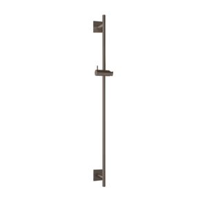 Herzbach Design iX PVD ensemble de barre de douche murale 21.965900.2.40 acier noir, 900mm