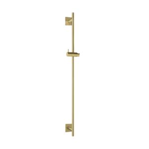 Herzbach Design iX PVD shower wall bar set 21.965900.2.41 Brass Steel, 900mm