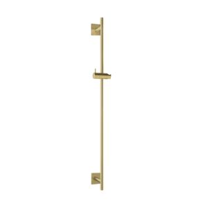 Herzbach Design iX PVD shower wall bar set 21.965900.2.41 Brass Steel, 900mm