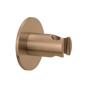 Herzbach Design iX PVD Wandhalter 21.994100.1.39 Copper Steel, Rosette d= 70mm