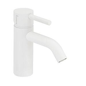 Herzbach Deep White basin mixer 23.203520.1.07 S-Size, without drain fitting, matt white