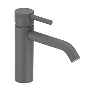 Herzbach Deep Grey mitigeur lavabo 23.203720.1.06 M-Size, sans garniture de vidange , 150 mm, gris mat