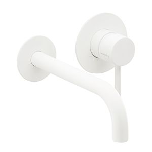 Herzbach Deep White final assembly set 23.203754.1.07 210 mm, concealed basin mixer, matt white