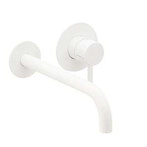 Kit de montage final Herzbach Deep White 23.203757.1.07 240 mm, mitigeur lavabo encastré, blanc mat