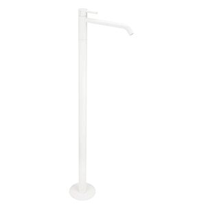 Set de finition Herzbach Deep White 23.203810.1.07 robinet sur colonne, blanc mat