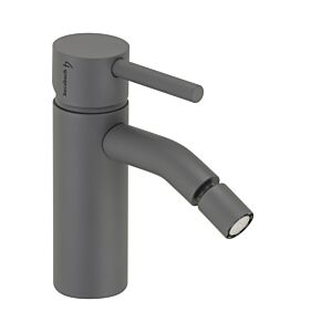 Herzbach Deep Grey Bidetarmatur 23.233600.1.06 ohne Ablaufgarnitur, grau matt