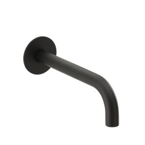 bec mural Herzbach Deep Black 2000 .12 noir mat, 2000 / 2 &quot;, 210 mm