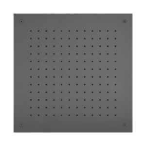 Herzbach Deep Grey Regenbrause 23.638000.2.06 380 mm, zum Deckeneinbau, grau matt