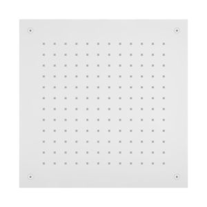 Herzbach Deep White Kopfbrause 23.638000.2.07 380 mm, zum Deckeneinbau, grau matt