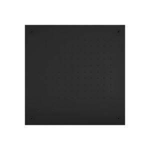 Herzbach Deep Black overhead shower 23.638000.2.12 380 mm, black matt, for ceiling installation