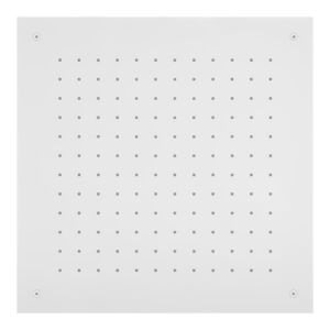 Herzbach Deep White Kopfbrause 23.650000.2.07 500 mm, zum Deckeneinbau, grau matt
