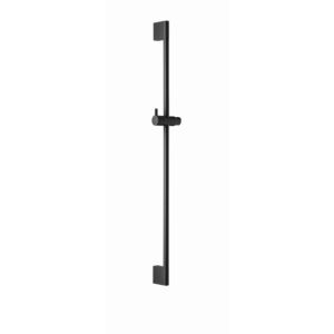 Herzbach Deep Black wall bar 23.690200. 2000 .12 black matt, 900mm