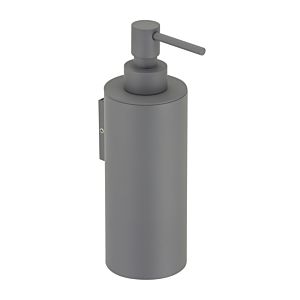 Herzbach Deep Grey Seifenspender 23.811000.1.06 für 200ml, Wandmontage, grau matt