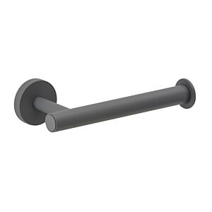 Herzbach Deep Grey Papierrollenhalter 23.814000.1.06 Wandmontage, Befestigung verdeckt, grau matt