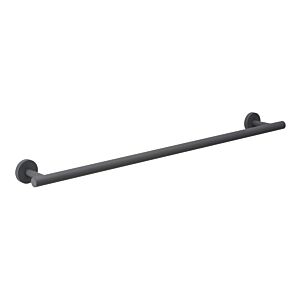 Herzbach Deep Grey porte-serviettes de bain 23.816000.1.06 longueur 600 mm, montage mural, fixation invisible, gris mat