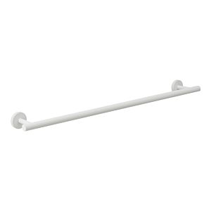Herzbach Deep White bath towel holder 23.816000.1.07 length 600 mm, wall mounting, concealed fastening, matt white