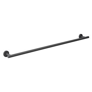 Herzbach Deep Grey porte-serviettes de bain 23.816500.1.06 longueur 800 mm, montage mural, fixation invisible, gris mat