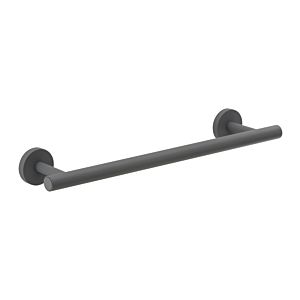 Herzbach Deep Grey poignée de bain/ porte-serviettes 23.817000.1.06 300mm, montage mural, fixation invisible, gris mat