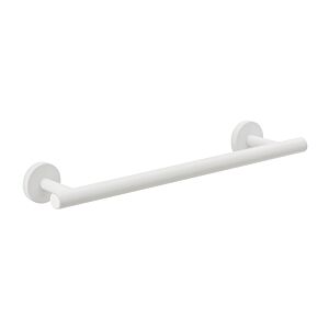 Herzbach Deep White Wannengriff/Handtuchhalter 23.817000.1.07 300mm, Wandmontage, Befestigung verdeckt, weiß matt