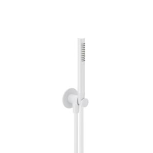 Herzbach Deep White 23.914400. 2000 .07 avec coude de raccordement porte-cône/douche, blanc mat