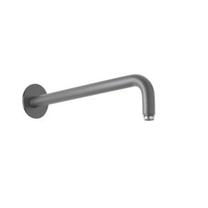 Herzbach Deep Grey Wandarm 23.960350.1.06 350 mm, für Regenbrause, grau matt
