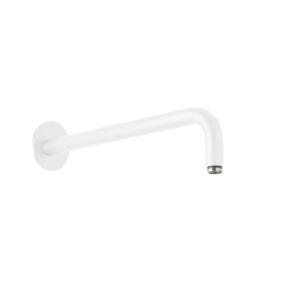 Herzbach Deep White wall arm 23.960350.1.07 350 mm, for overhead shower, matt white