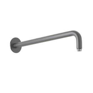 Herzbach Deep Grey Wandarm 23.960420.1.06 420 mm, für Regenbrause, grau matt