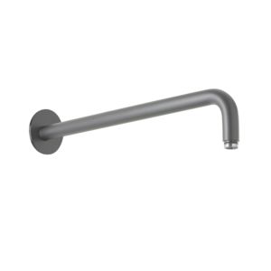 Herzbach Deep Gray wall arm 23.960420.1.06 420 mm, for rain shower, gray matt