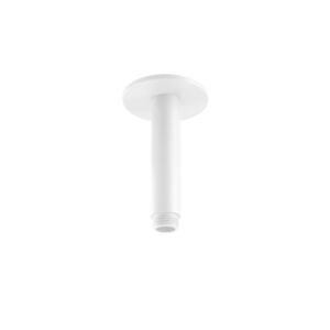 Bras de plafond Herzbach Deep White 23.964810.1.07 100 mm, blanc mat