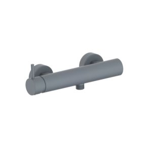 Herzbach Siro shower fitting 30.120100.1.06 exposed, gray matt