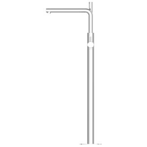 Herzbach Siro bath mixer floor standing 30.120207.1.01 chrome