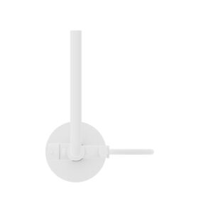 Herzbach Siro floor-standing bath mixer 30.120207.1.07 matt white
