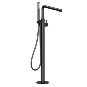 Herzbach Siro mitigeur de baignoire sur pied 30.120207.1.12 noir mat