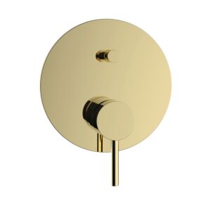 Herzbach Siro Wannenarmatur 30.120305.1.03 gold, Unterputzarmatur