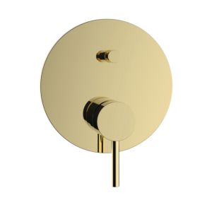 Herzbach Siro bath fitting 30.120305.1.03 gold, concealed fitting