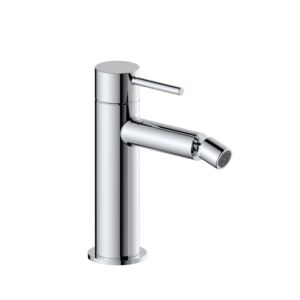 Raccord de bidet Herzbach Siro 30.120360.1.01 avec garniture de vidage , chromé