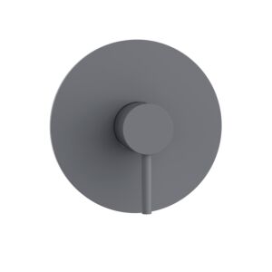 Herzbach Siro robinetterie de douche 30.120555.1.06 gris mat, robinetterie encastrée
