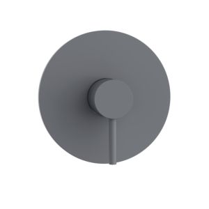 Herzbach Siro robinetterie de douche 30.120555.1.06 gris mat, robinetterie encastrée
