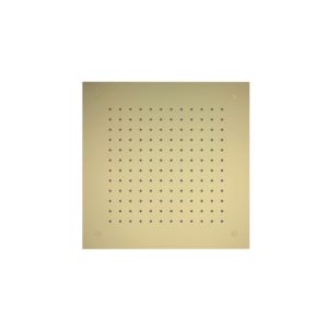 Herzbach LIVING SPA douche de pluie d&#39;installation au plafond 30.638000.2.03 380x380mm PVD or