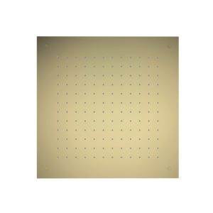 Herzbach LIVING SPA Deckeneinbau-Regenbrause 30.650000.2.03 500x500mm PVD Gold