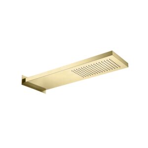 Herzbach LIVING SPA Wand-Regenbrause 30.661700.1.03 537x165mm PVD Gold