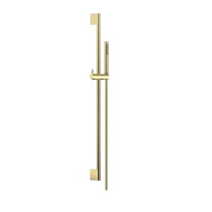 Herzbach LIVING SPA wall bar set Slide M 30.690276.1.03 900mm hand shower PVD gold