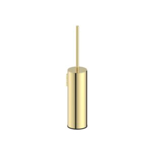 Herzbach Living ensemble de brosses de toilettes 30.810000.1.03 montage mural, PVD or