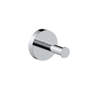 Herzbach Living crochet à serviette 30.819500.1.01 montage mural, 62 mm, chromé