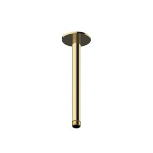 Herzbach LIVING SPA ceiling arm 200mm 70 30.964820.1.03 round PVD gold