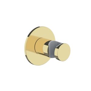 Herzbach LIVING SPA cone wall bracket 70 30.994100.1.03 round PVD gold